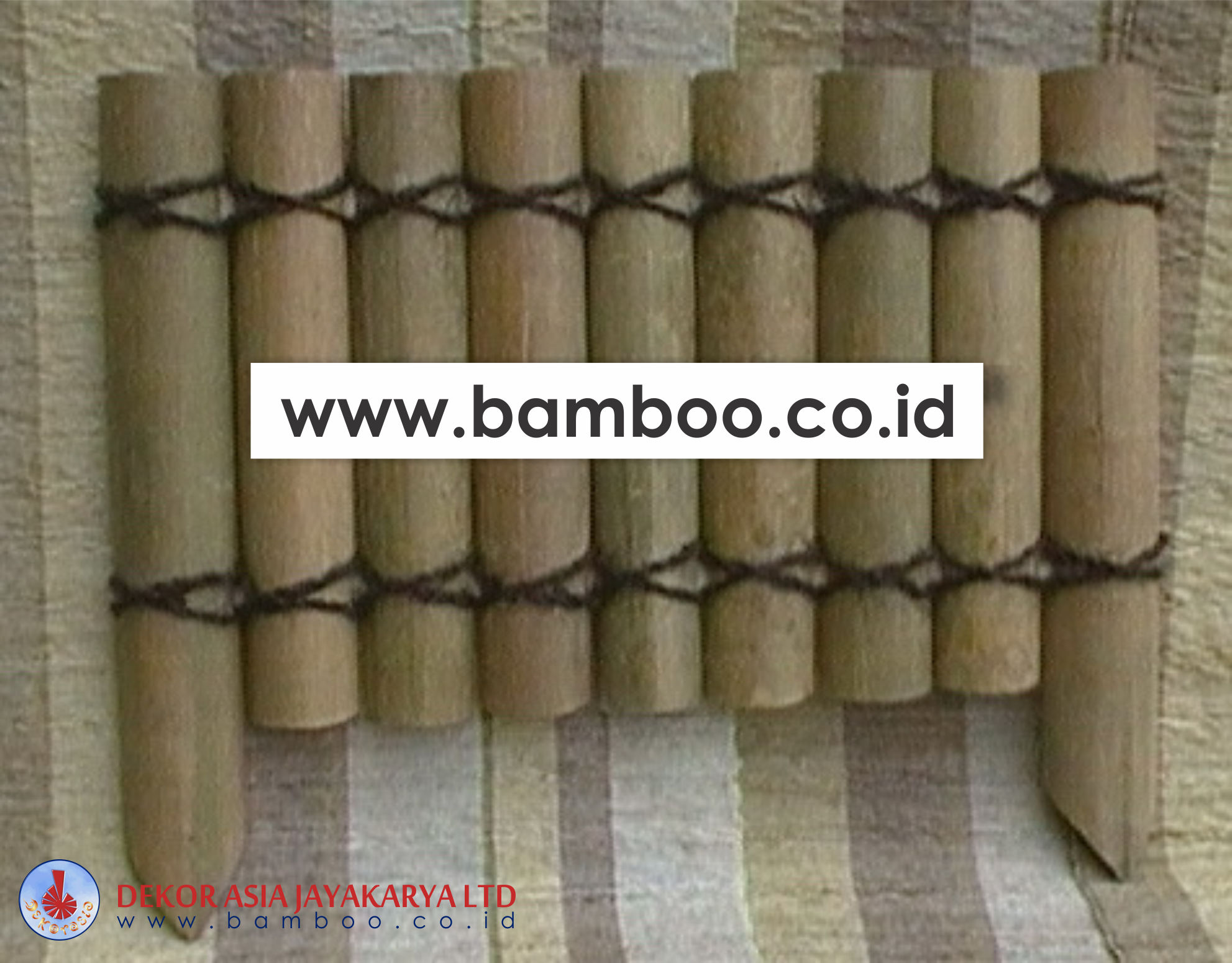 Bamboo Border Edging Natural - Bamboo Edging - Bamboo Borders